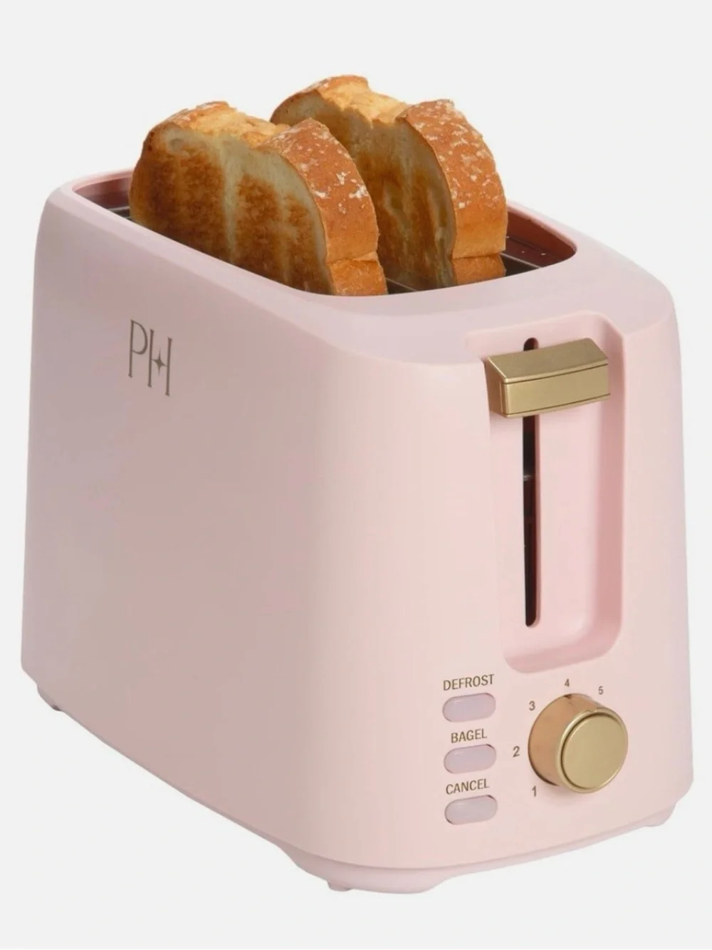 Paris Hilton 2 Slice Pink Toaster /  7 Shade Settings